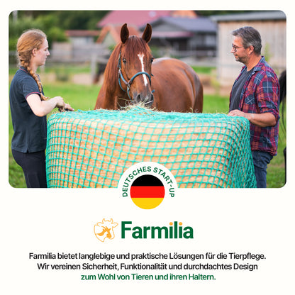 Heunetz für Rundballen 150x150x150 cm